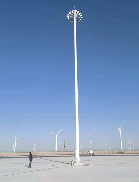 瓜州高速路服务区巴青高杆灯项目