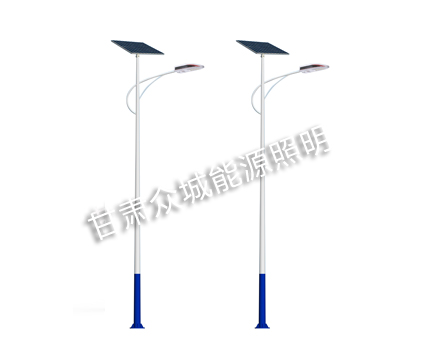 巴青复兴号太阳能led路灯